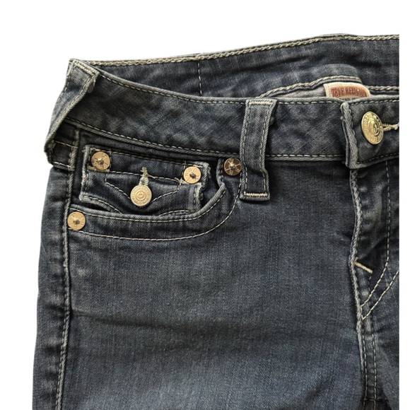 True Religion Blue Boot Cut Jeans - Picture 5 of 6